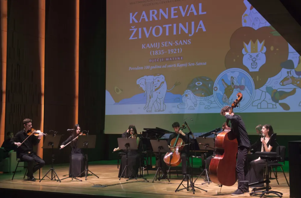 "Карневал животиња" премијерно изведен у МЦЦГ за подгоричке основце: Најљепша прича за најдивнију публику