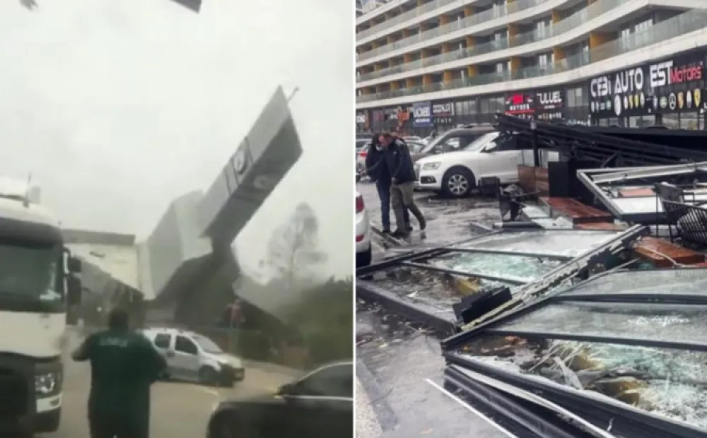 (ВИДЕО) Снажна олуја погодила Истанбул, четири особе погинуле