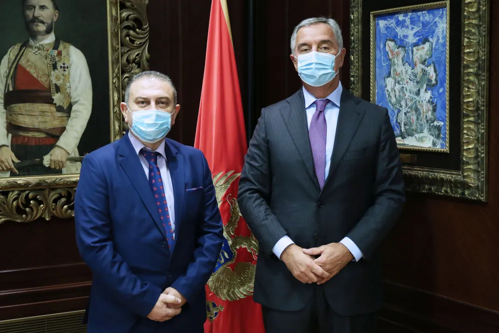Ђукановић примио предсједника Удружења Црногораца Ловћен са Косова