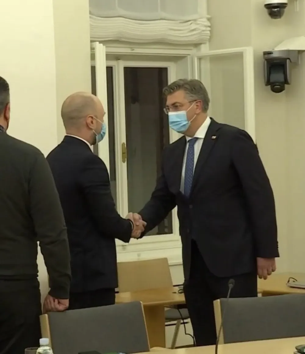 Радуловић са Пленковићем: Поновљена подршка званичног Загреба европском путу Црне Горе