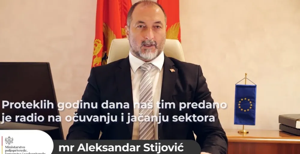 Стијовић: Наставићемо да снажније подржавамо пољопривреднике и да се снажно боримо за ријеке и шуме