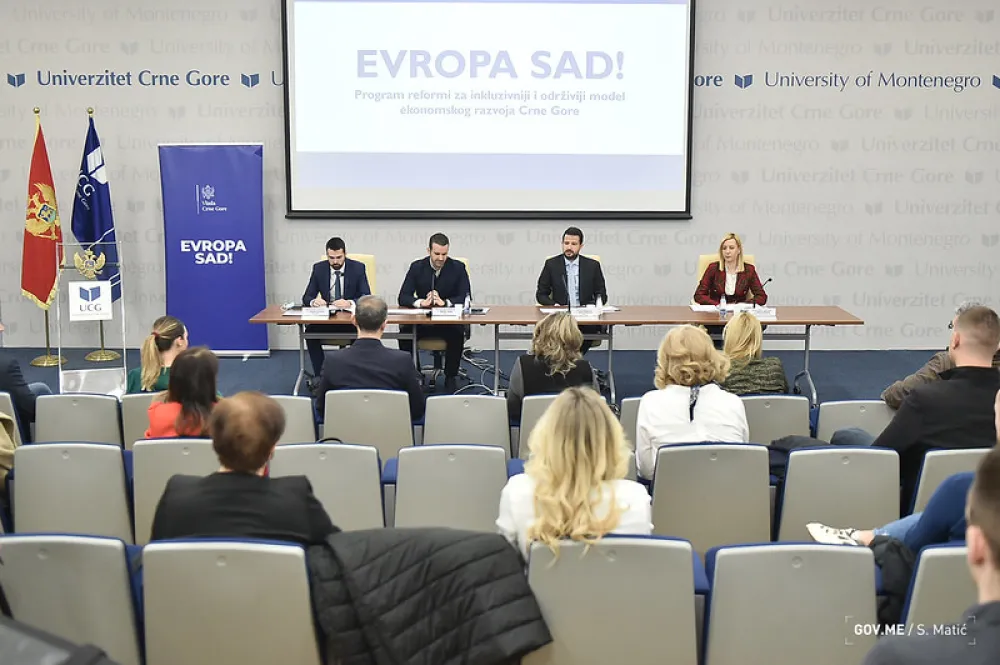 Спајић и Милатовић: Чврсто стојимо иза програма "Европа сад!"