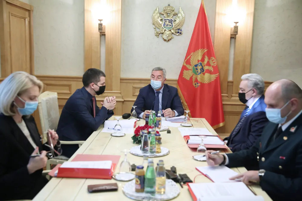 (ВИДЕО) Одржана сједница Савјета за одбрану и безбједност којом је предсједавао Ђукановић