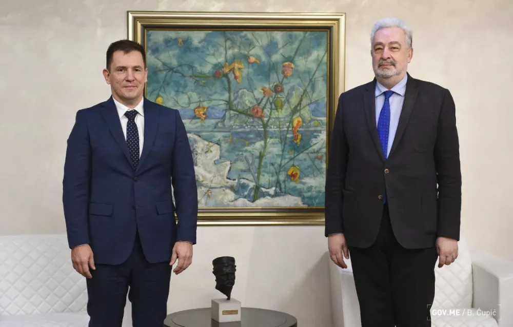 Кривокапић примио у опроштаjну посjету чешког амбасадора Карела Урбана