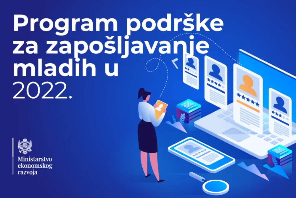 Министарство економског развоја: Програмом за запошљавање младих улажемо у будућност Црне Горе