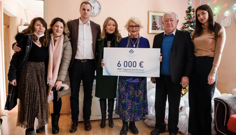 ИРФ донирао 6000 еура Сигурној женској кући