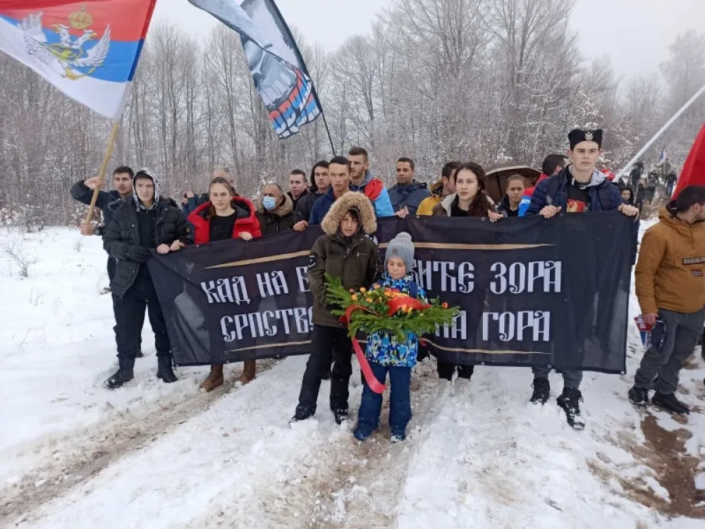 (ВИДЕО/ФОТО) Мојковчани одали почаст јунацима Мојковачке битке: "Они су пали да би Црна Гора и Србија живјеле"