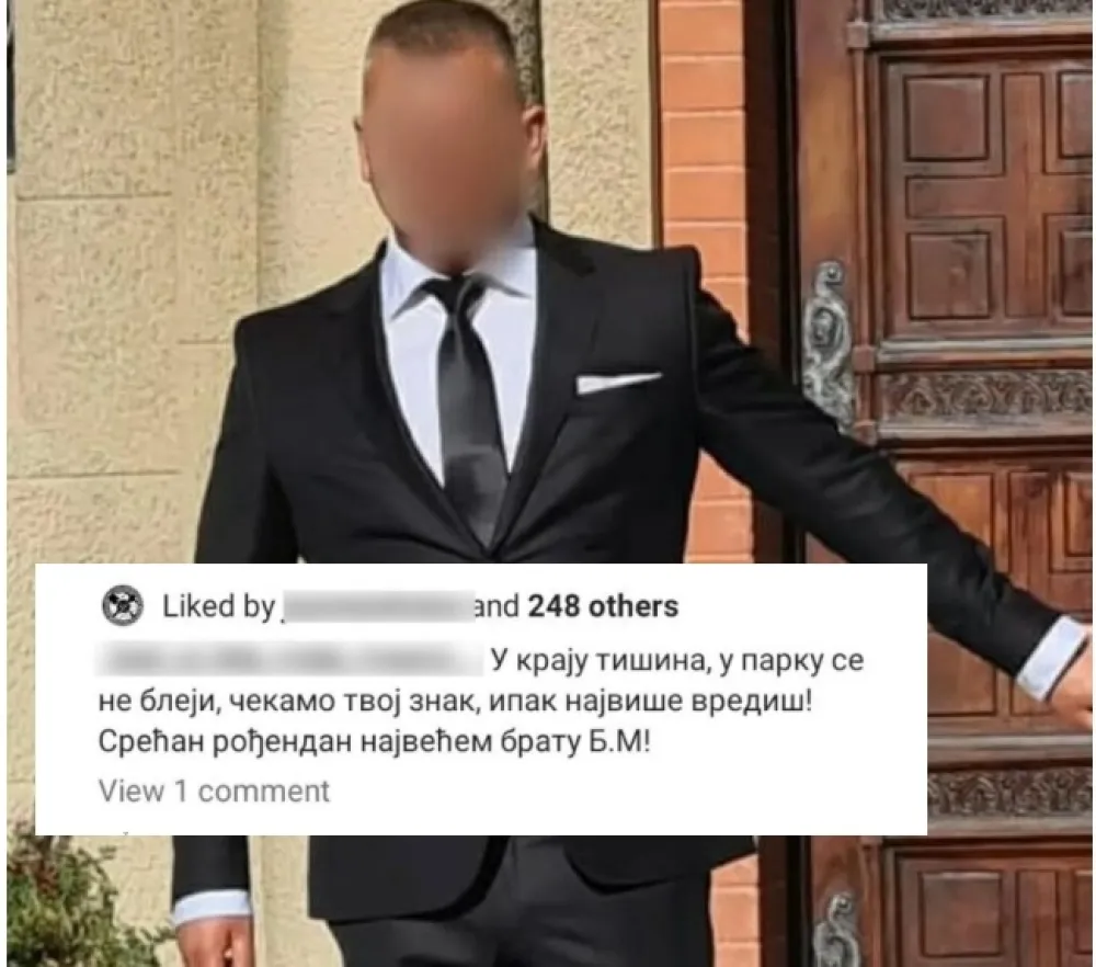 "Принципи"  славе рођендан Будимира, оптуженог да је убијао за Беливука: Чекамо твој знак