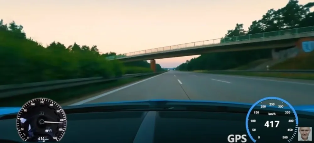 (ВИДЕО) Чешки милионер возио 417 km/h аутопутем у Њемачкој