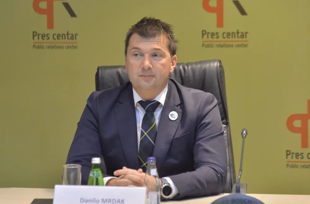 predstavljanje projekta o zastiti Skadarskog jezera, Danilo Mrdak