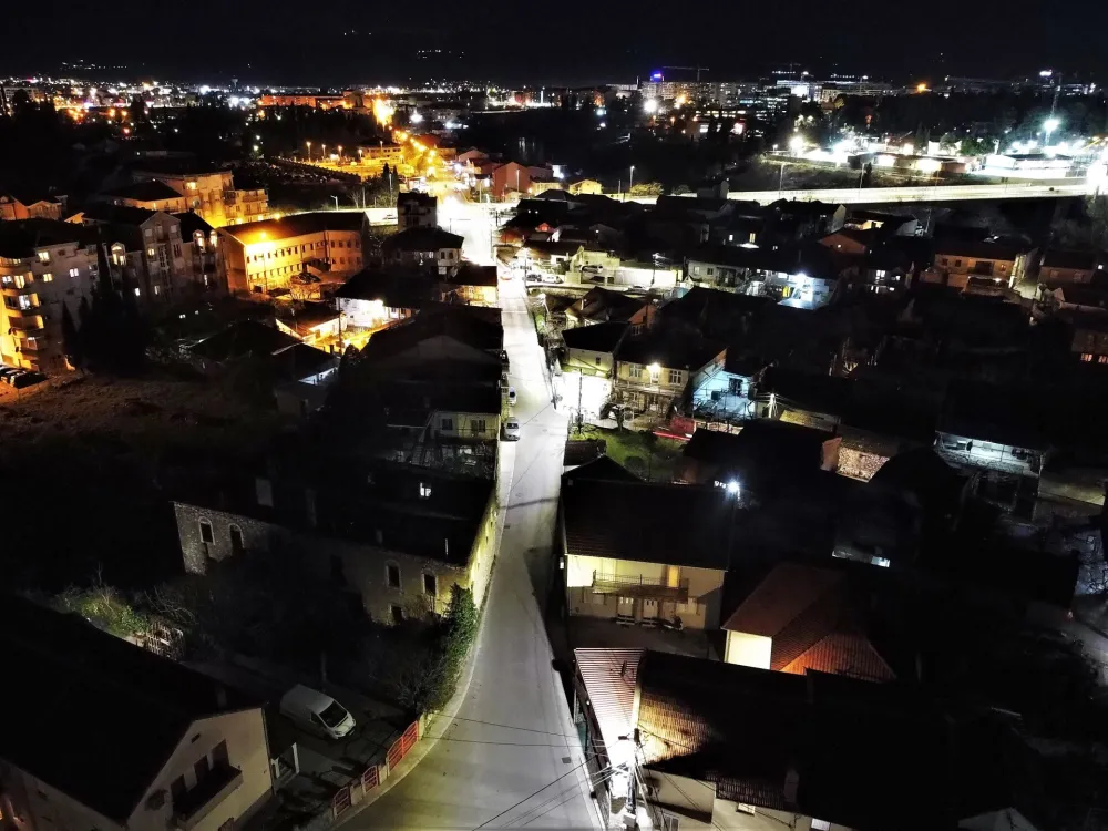 У Улици Петра Прље ЛЕД свјетиљке