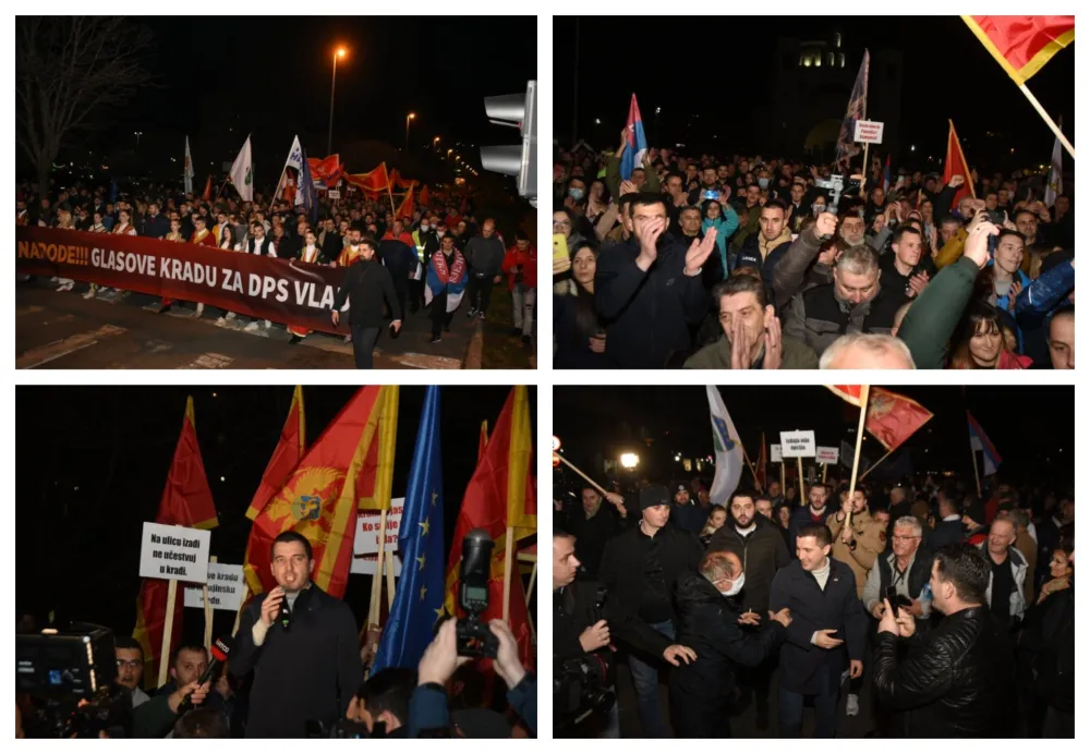Protest u Podgorici
