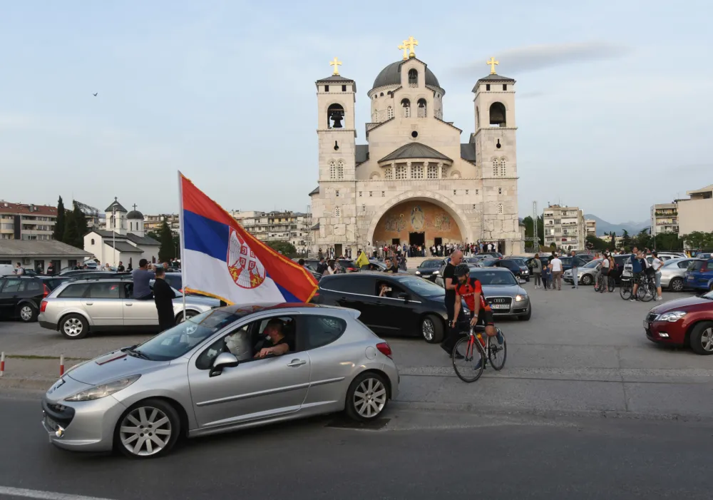 Korona, autolitija u Podgorici