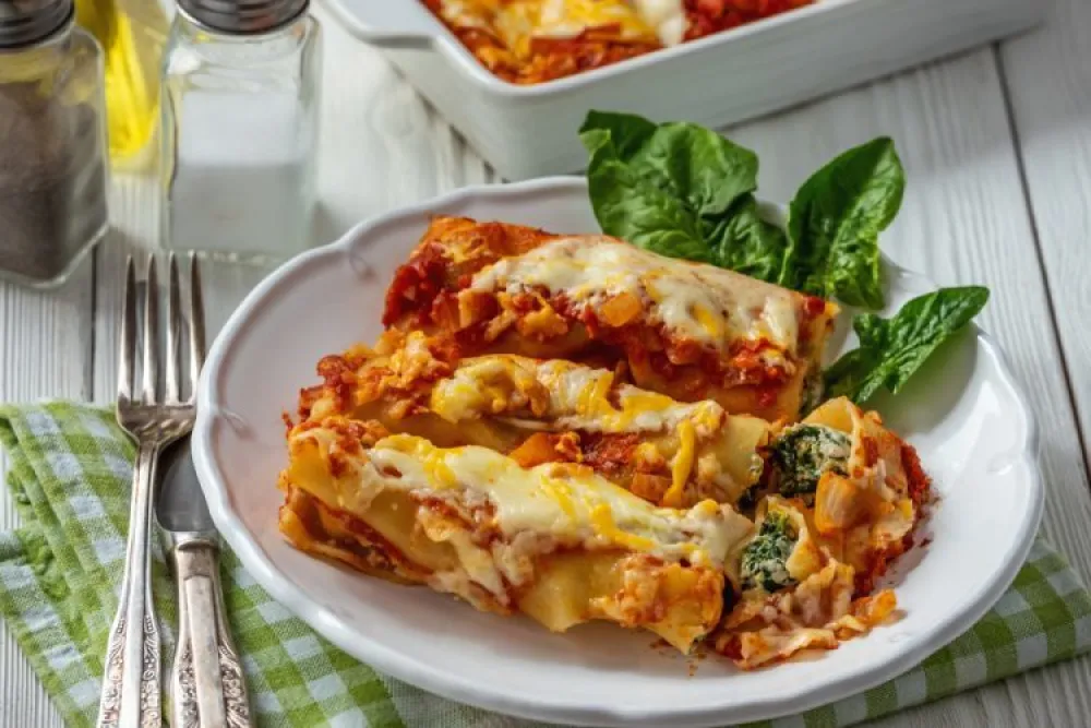 Канелони са сиром и спанаћем