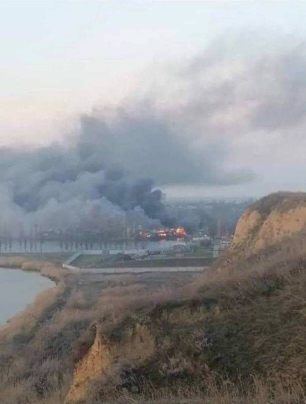 Бомбардовање једног војног положаја