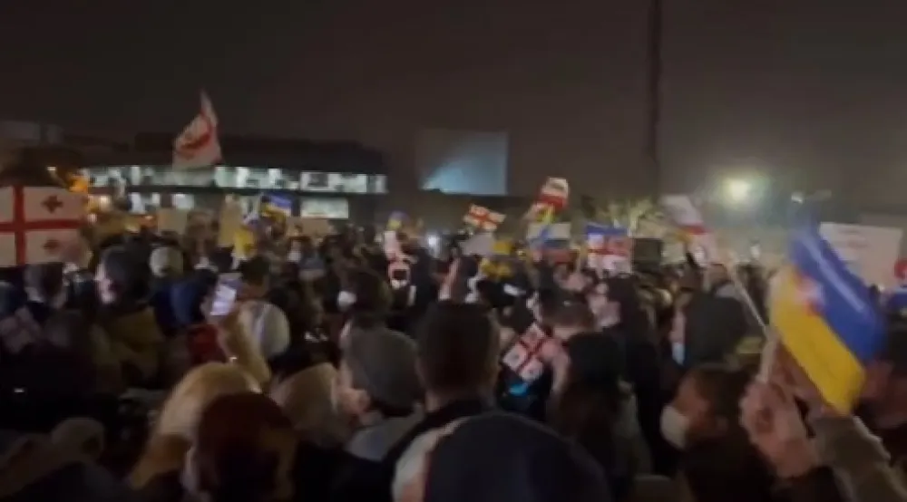 Грузијанци против руске инвазије