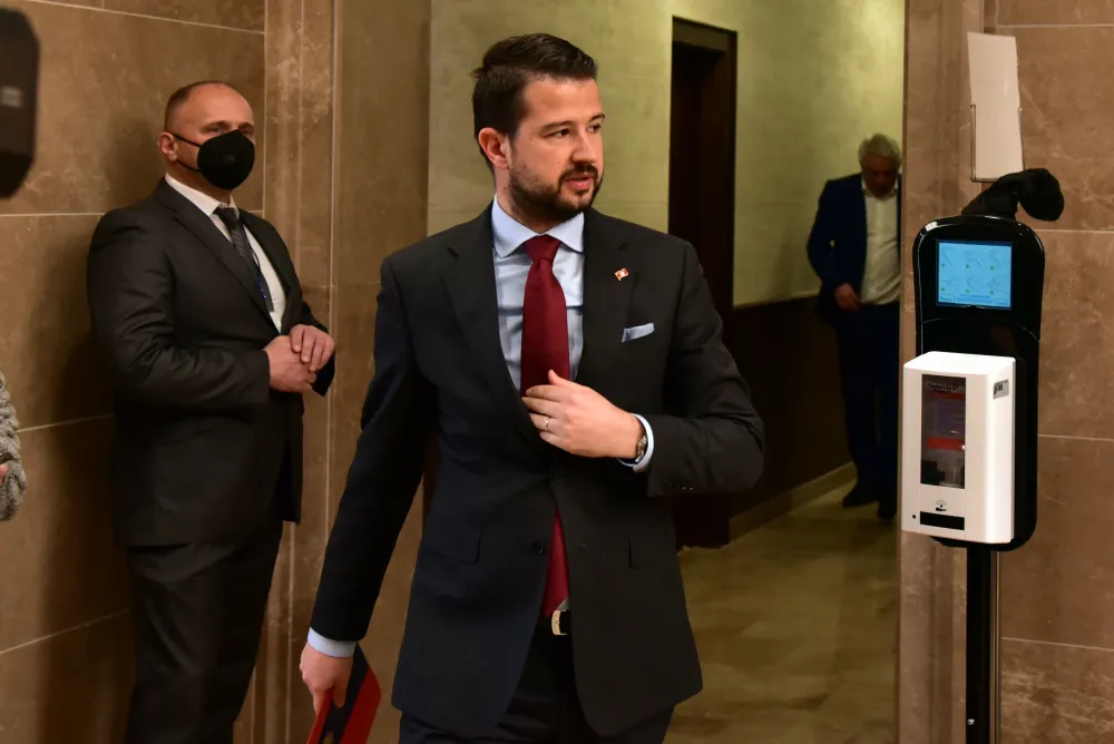 Jakov Milatovic, Sjednica Skupstine Crne Gore, Skupstina Crne Gore