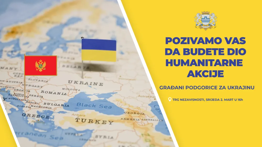 Покренута хуманитарна акциjа за Украjину
