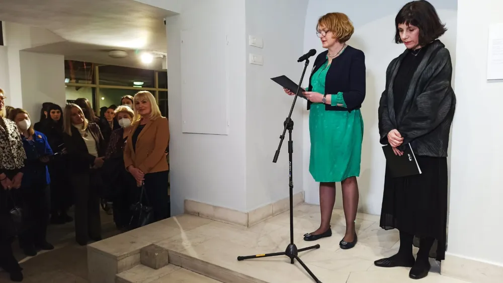 Бранка Бошњак и Милена Мијовић Дурутовић отвориле изложбу