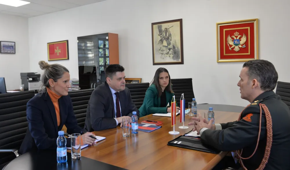 Новоименовани изасланик одбране Краљевине Холандије у посјети Министарству одбране