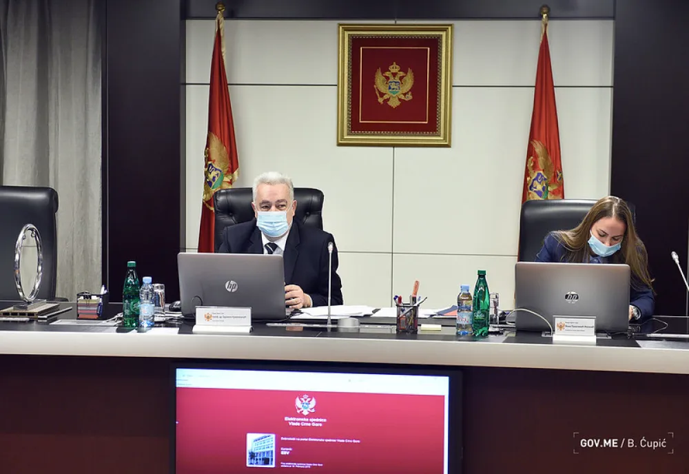 vlada, sjednica, zdravko krivokapic, zana prascevic milacic