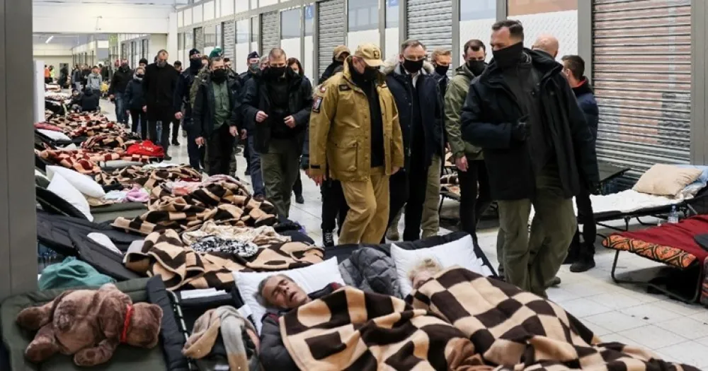 Украјинске избјеглице у Пољској