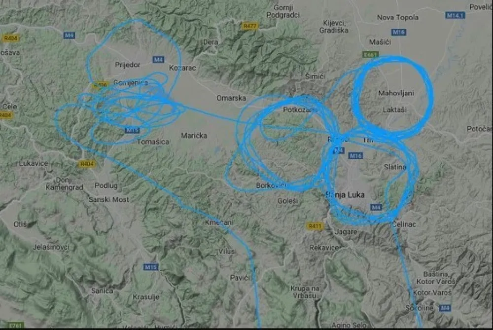 Screenshot: Flightradar24<br>