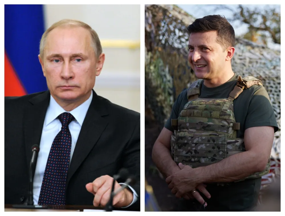 Putin i Zelenski