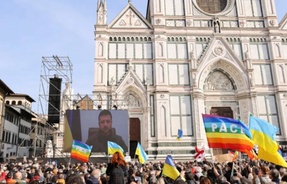 ЗЕЛЕНСКИ СЕ ОБРАТИО ПУТЕМ ВИДЕО ЛИНКА