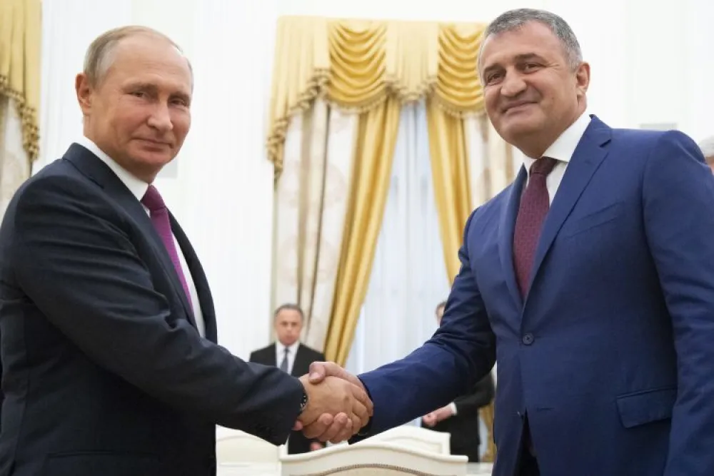 Бибилов и Путин
