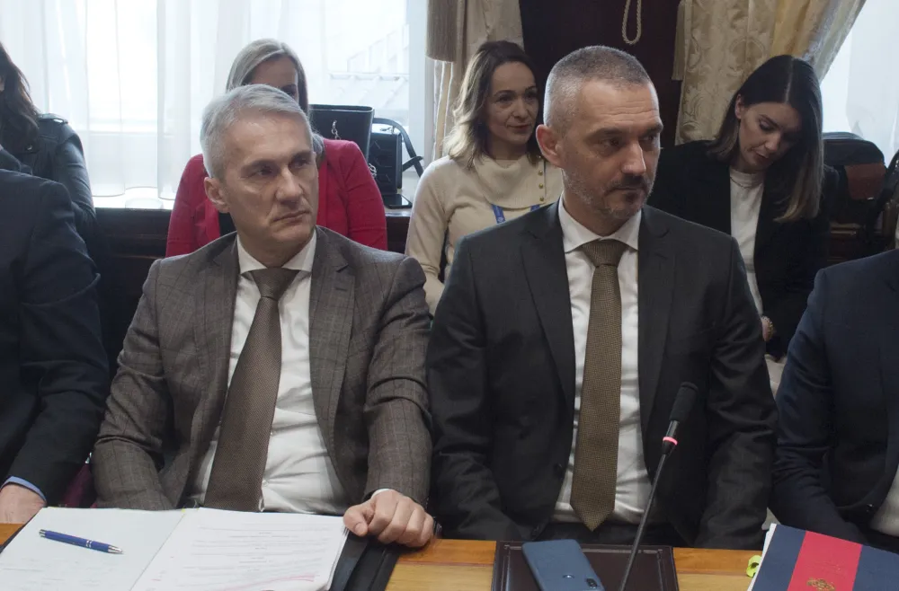 Odbor za bezbjednost, Dejan Vuksic, Zoran Brdjanin, Dejan Vuksic i Zoran Brdjanin,kokain
