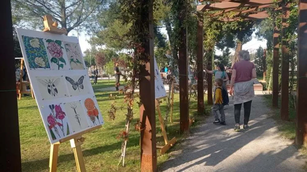 Изложба "Сликамо Подгорицу" у Подгоричком парку