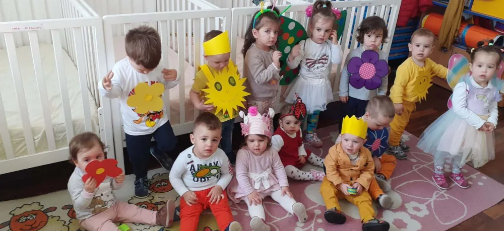 Маскенбал у вртићу "Звјездице": У моди је сунчев сјај