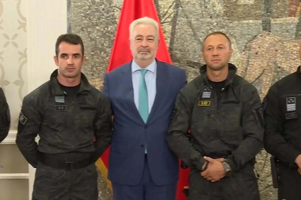 Rakonjac, Krivokapić i Knežević, Foto: Screenshot/gov.me