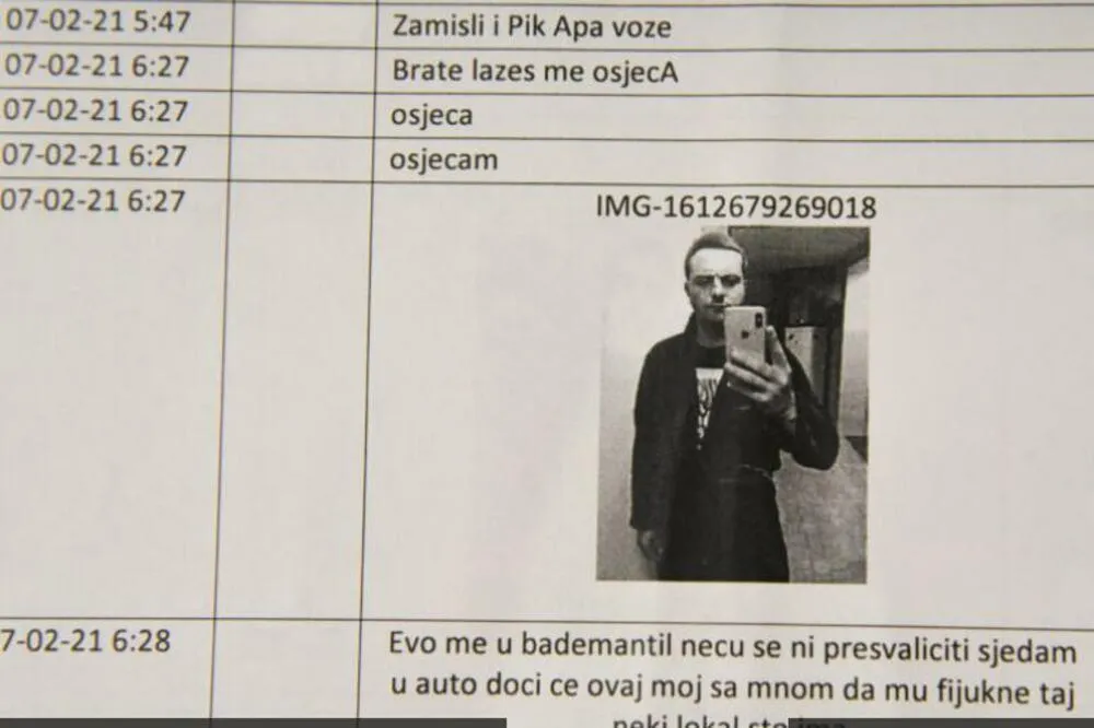 Списи СДТ-а указују на сумњу да је Меденица врбовао мајку, давао јој задатке и упутства