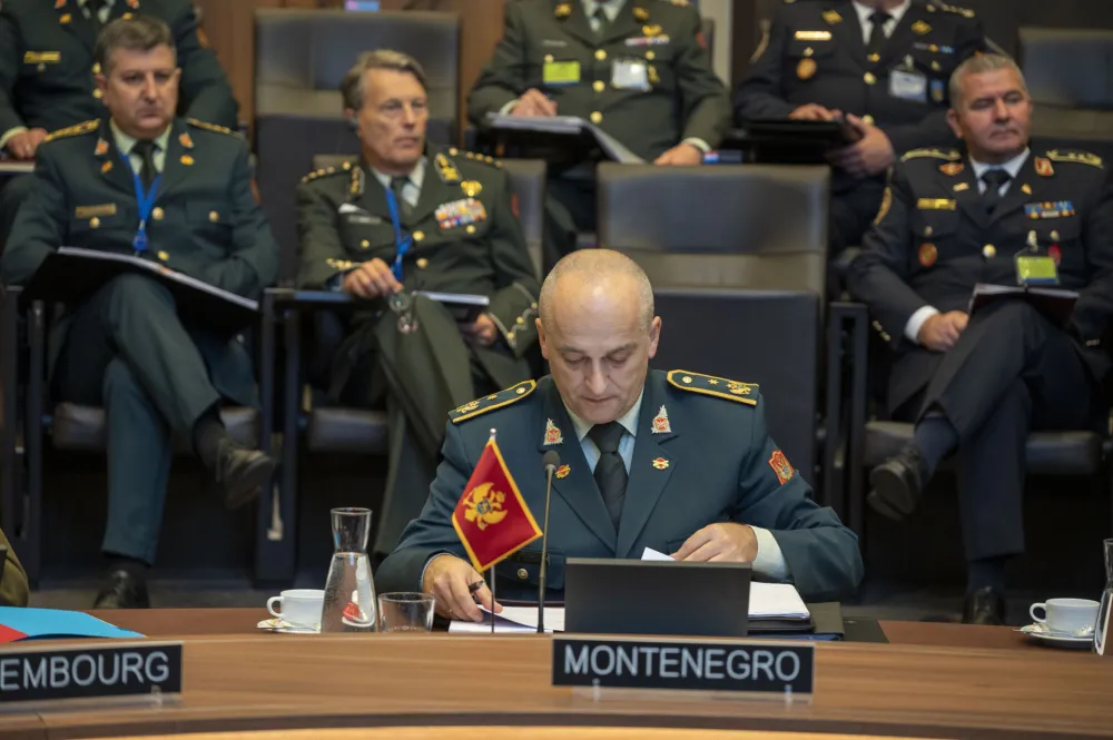 Brigadier General Milutin Djurovic, Chief of Defence of Montenegro