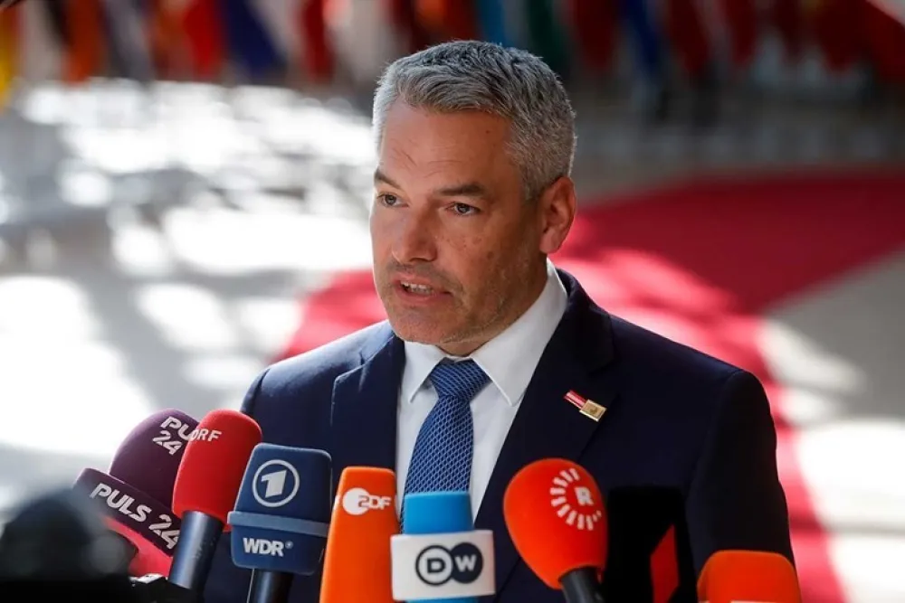 Karl Nehammer, FOTO: EPA