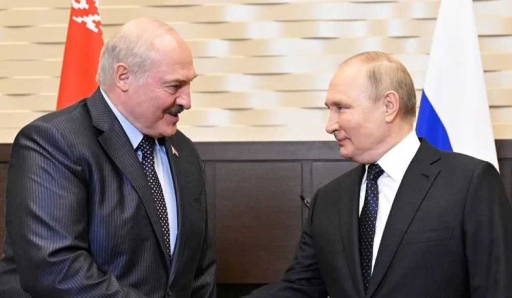 Лукашенко и Путин