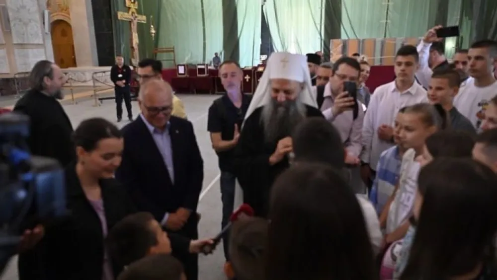 Весић и патријарх