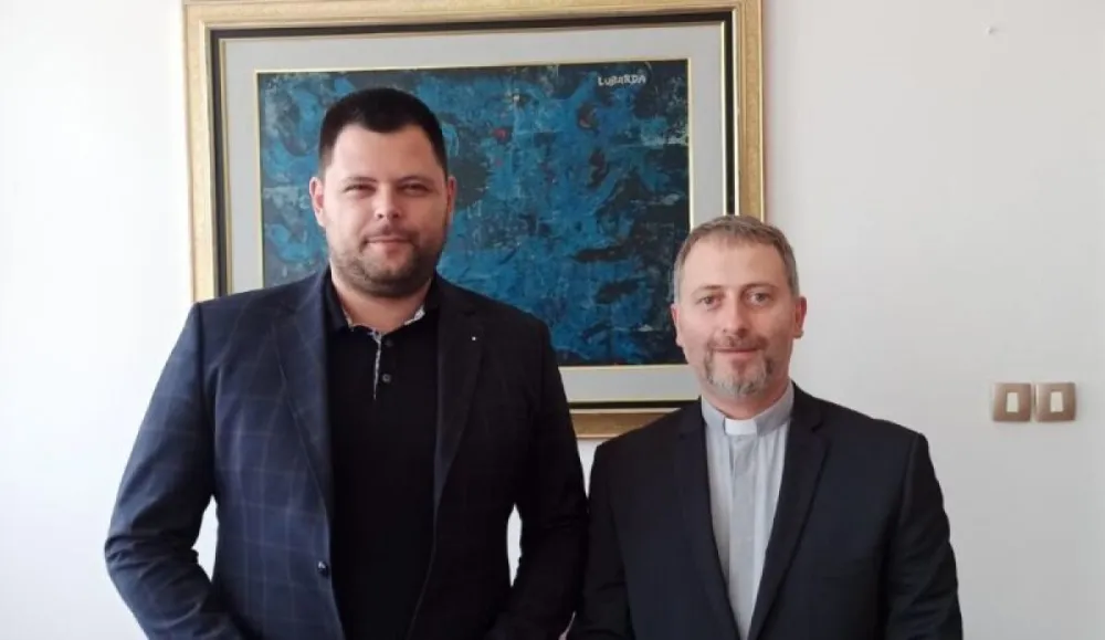 Марко Ковачевић и католички свештеник