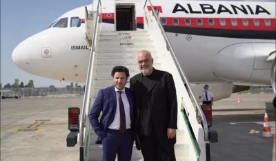 Aбазовић и Рама прије лета за Кијев