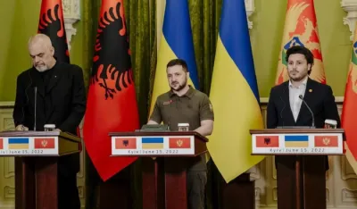 Рама, Абазовић и Зеленски