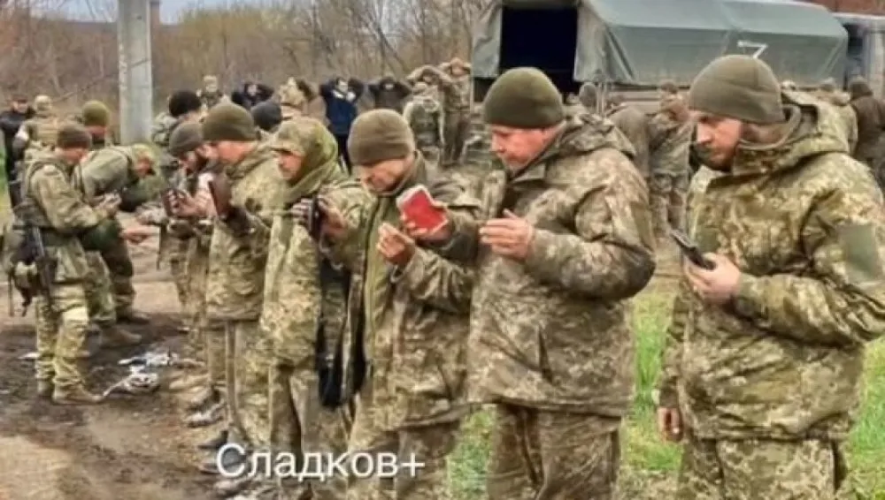 Predaja ukrajinskih vojnika