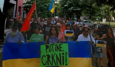 "Putine crkni" 