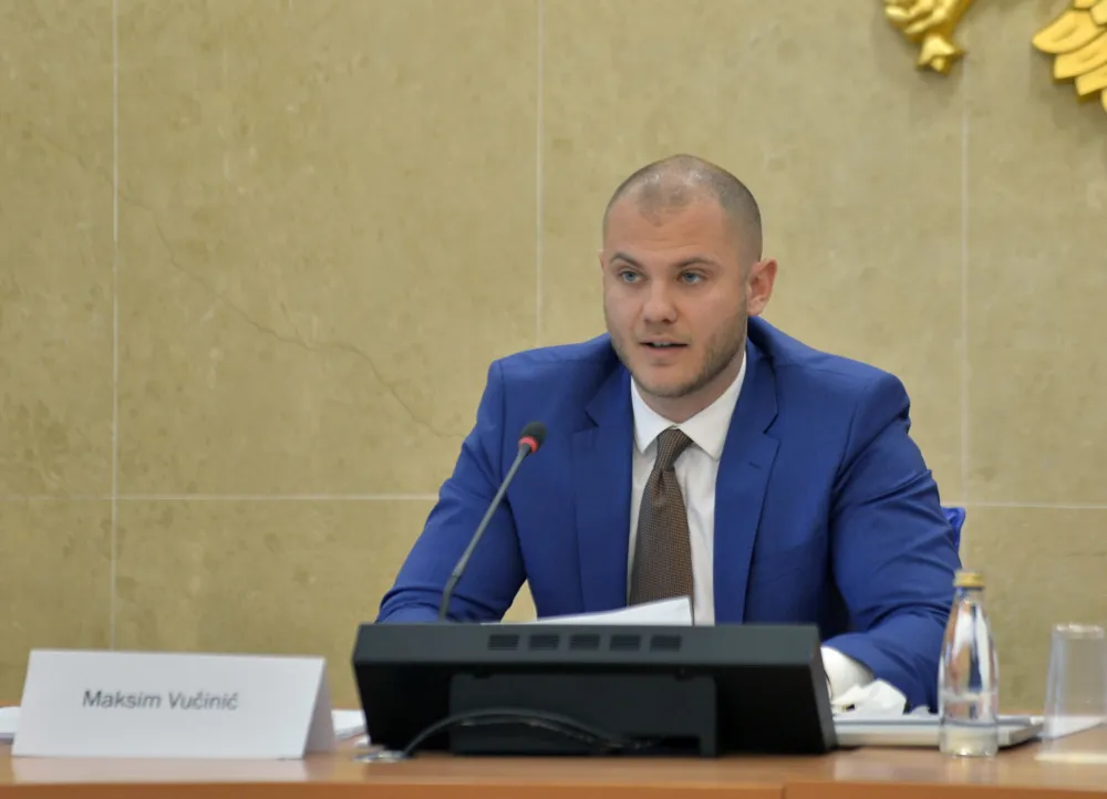 sednica komisije za kontrolu privatizacije oko Kapa, Maksim Vucinic, predsednik komisije za kontrolu privatizacije