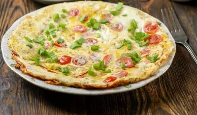 Omlet od starog hljeba i sira