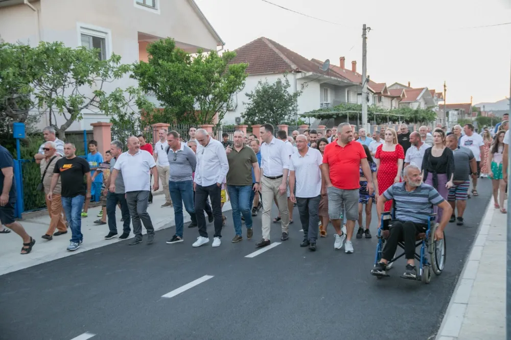 Rekonstruisana Ulica Husinjskih rudara