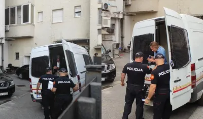 / PRIVOĐENJE KRSTOVIĆA - FOTO: ŽANA BOJANIĆ<br>
