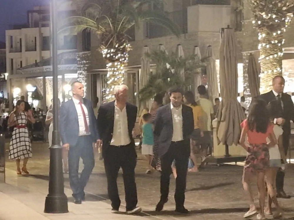 Dritan Abazović i Kristofer Hil u Potro Novom