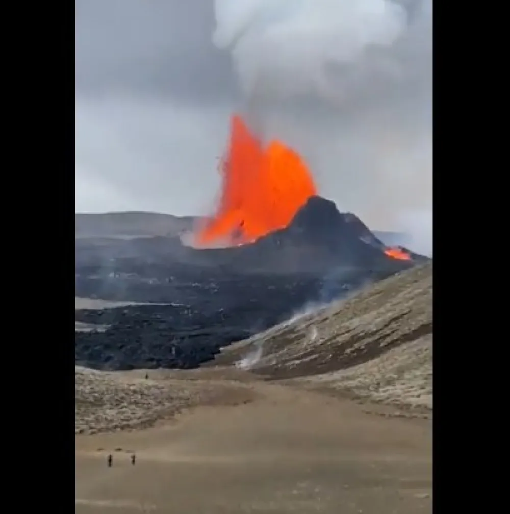 Erupcija vulkana na Islandu